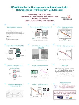 USAXS Studies on Homogeneous and Mesoscopically Heterogeneous Hydroxypropyl Cellulose Gel