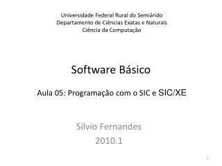 Software Básico