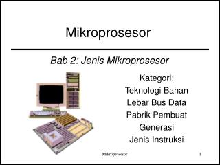 Mikroprosesor