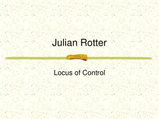 Julian Rotter