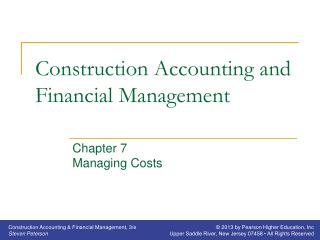 Construction Accounting and Financial Management