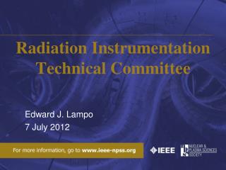 Radiation Instrumentation Technical Committee