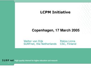 LCPM Initiative
