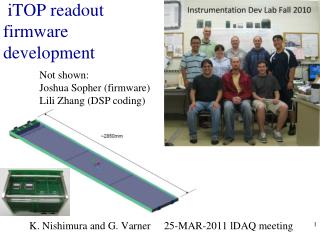 iTOP readout firmware development