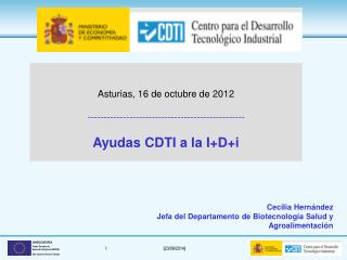 Cecilia Hernández Jefa del Departamento de Biotecnología Salud y Agroalimentación
