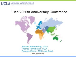 Title VI 50th Anniversary Conference