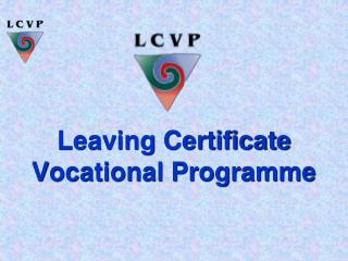 Leaving Certificate Vocational Programme