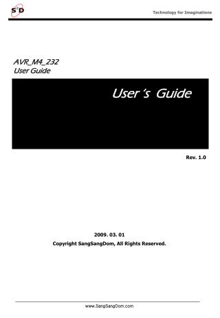 AVR_M4_232 User Guide