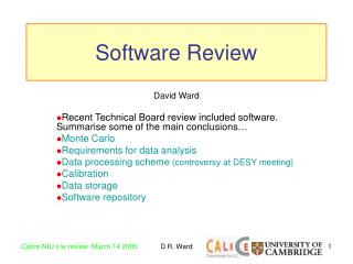 Software Review