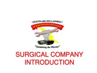 SURGICAL COMPANY INTRODUCTION