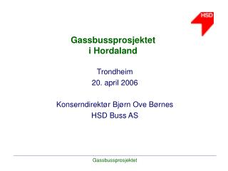 Gassbussprosjektet i Hordaland