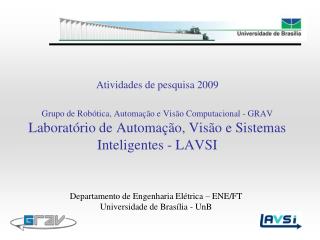 Departamento de Engenharia Elétrica – ENE/FT Universidade de Brasília - UnB