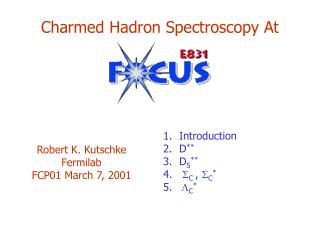 Charmed Hadron Spectroscopy At