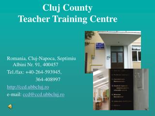 Cluj County Teacher Training Centre