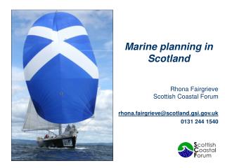 Marine planning in Scotland