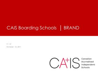 CAIS Boarding Schools │ BRAND