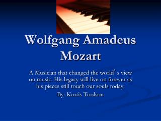 Wolfgang Amadeus Mozart