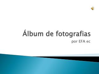 Álbum de fotografias