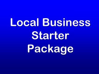 Local Business Starter Package