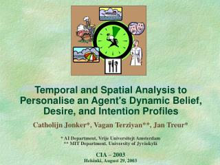 Catholijn Jonker*, Vagan Terziyan**, Jan Treur* * AI Department, Vrije Universitejt Amsterdam