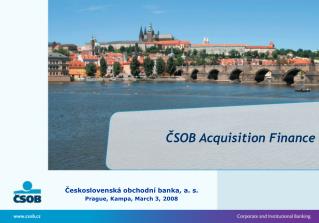 ČSOB Acquisition Finance