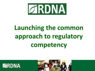 Launching the common approach to regulatory competency