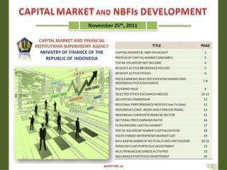 Source: Bapepam-LK, Bloomberg, IDX, E-Monitoring