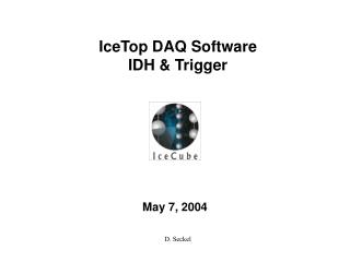 IceCube DAQ Architecture