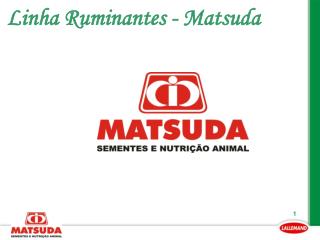 Linha Ruminantes - Matsuda