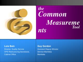 Common 		 Measurements