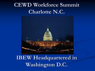 CEWD Workforce Summit Charlotte N.C.