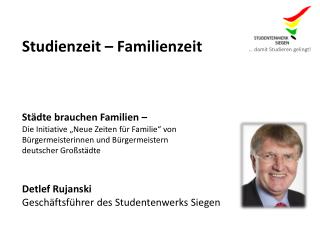 Studienzeit – Familienzeit