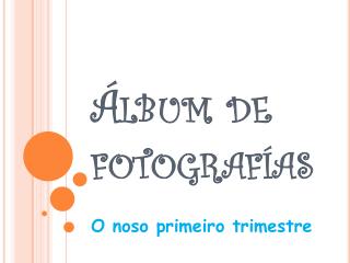 Álbum de fotografías