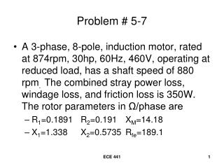 Problem # 5-7