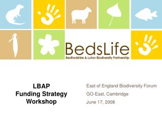 LBAP Funding Strategy Workshop