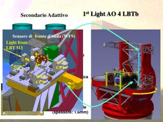 1 st Light AO 4 LBT b