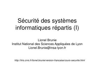 lirisrs.fr/lionel.brunie/version-francaise/cours-securite.html