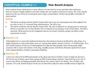 CONCEPTUAL EXAMPLE 1.1