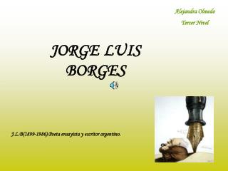JORGE LUIS BORGES