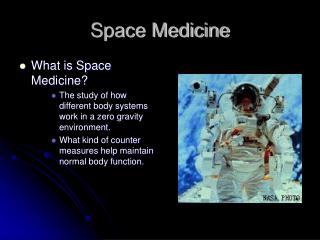 Space Medicine