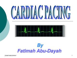 CARDIAC PACING