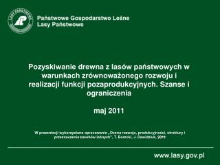 Kształtowanie się powierzchni lasów zarządzanych przez PGL Lasy Państwowe w latach 1967-2010