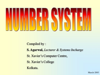 NUMBER SYSTEM