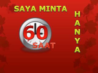 SAYA MINTA