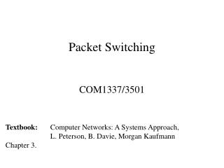 Packet Switching