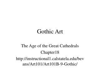 Gothic Art