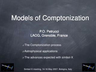 Models of Comptonization