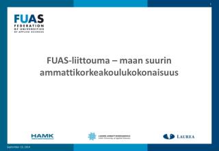 FUAS-liittouma – maan suurin ammattikorkeakoulukokonaisuus