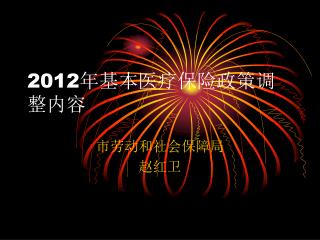 2012 年基本医疗保险政策调整内容