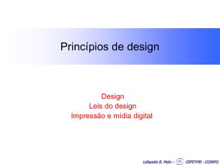 Princípios de design